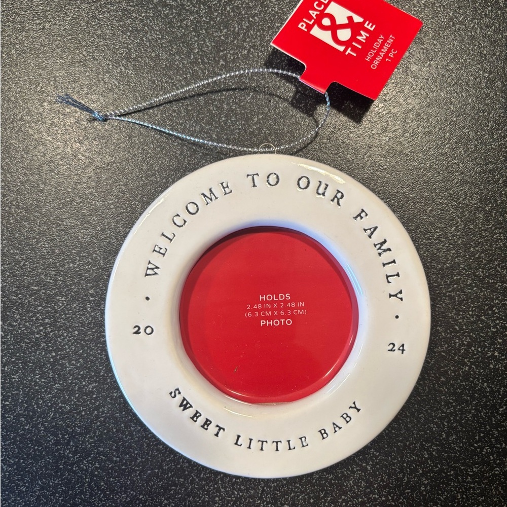2024 Welcome to Our Family Photo Frame Ornament